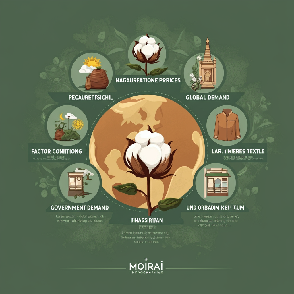 cotton price in india