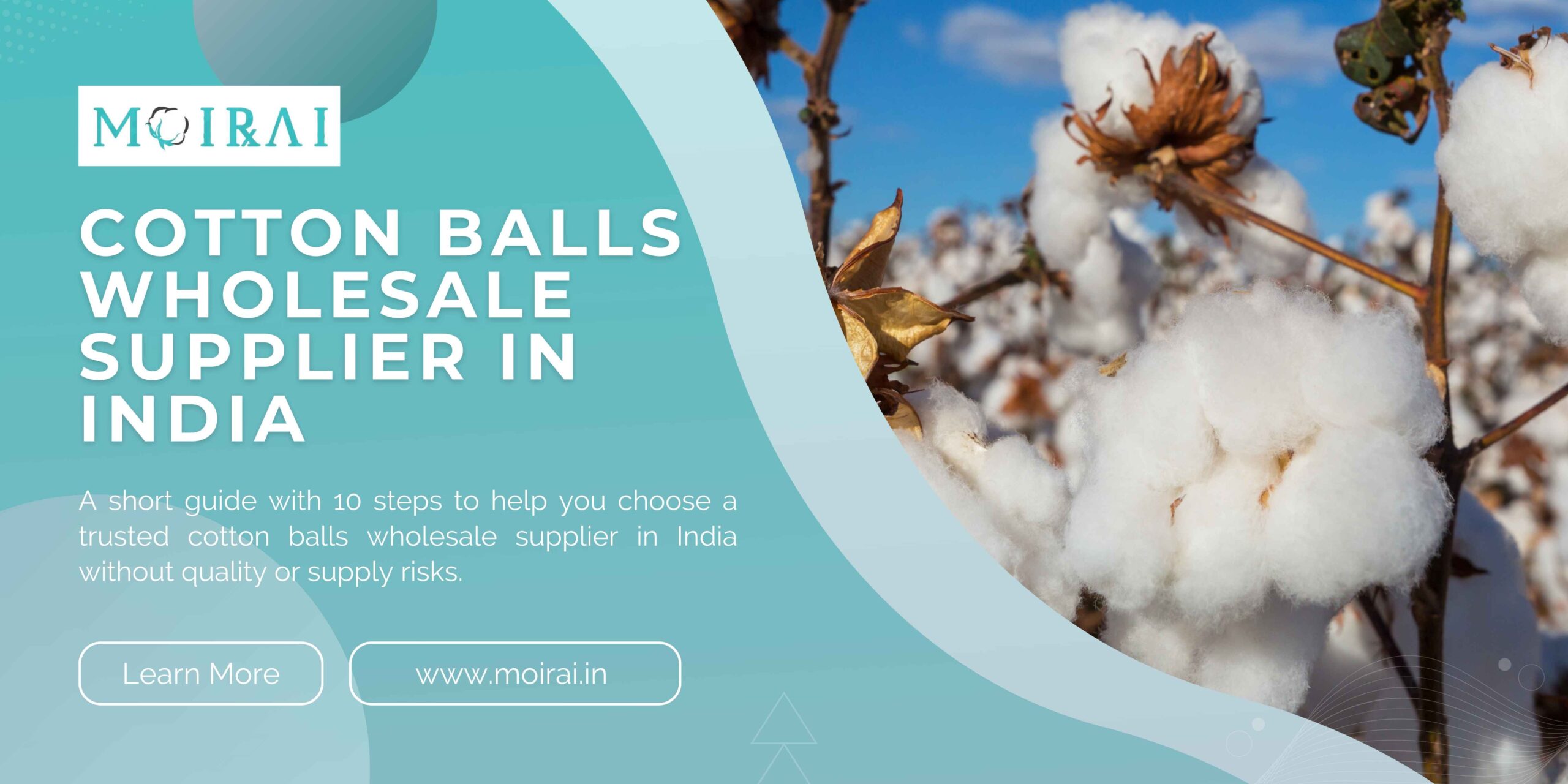 cotton balls wholesale supplier in India